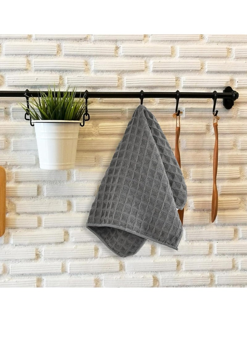 Oasisgalore 6PCS Washcloths Small Towel for Everyday Use，Ultra-Soft and Quick-Dry Design, Highly Absorbent - Image 3