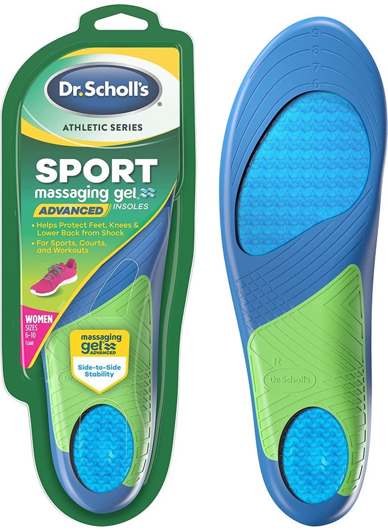 Dr.Scholls Atheletic Series Sport Massaging Gel Advanced Insoles