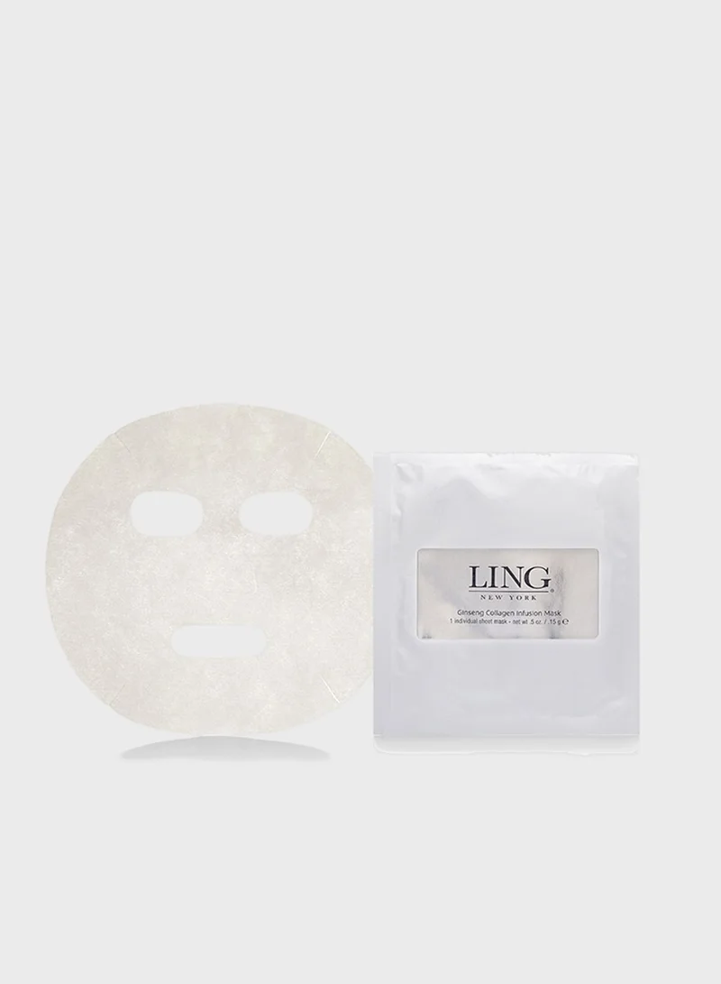 LING NEW YORK Ginseng Collagen Infusion Mask