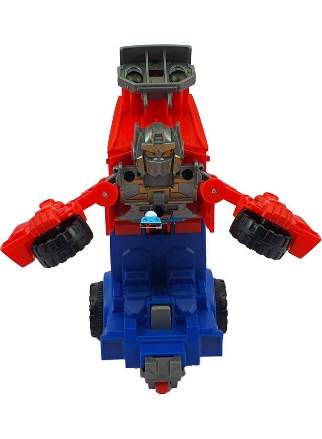 FunBlast لعبة سيارة للأطفال (عبوة من 2) سيارة 2 في 1 إلى لعبة روبوت للأطفال لعبة سيارة سحب للخلف للأطفال من عمر 3 سنوات فما فوق (متعددة الألوان) - Image 5