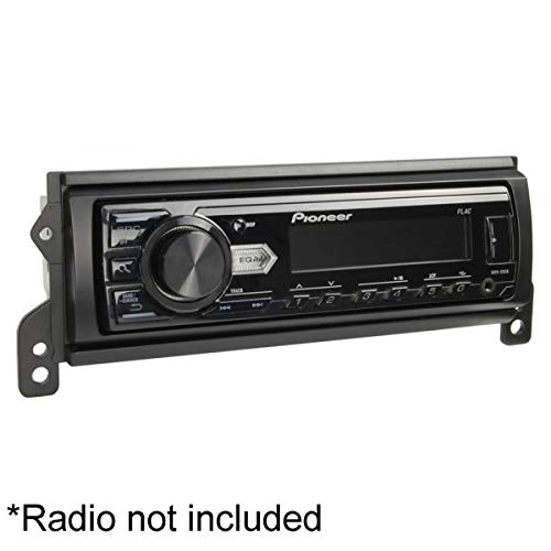 Generic Sound-way Single DIN Car Radio Frame Installation Kit, 1 DIN Front Panel Frame, Quadlock ISO Connector Cable, Antenna Adapter, compatible with BMW Mini Cooper 2000-2006  - Image 2