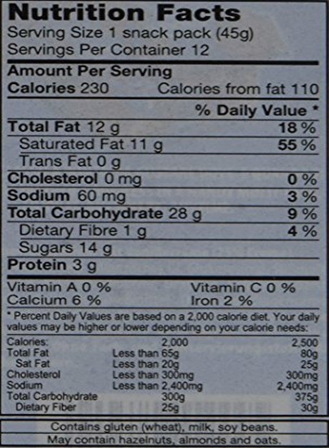 Loacker Class Cookie Wafer, Vanilla, 1.59 Ounce (Pack of 12) - Image 2