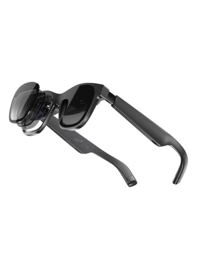 اكسريال XREAL Air 2 Pro AR، شاشة ذكية قابلة للارتداء مع 3 ملفات تعريف كهربائية، 120 هرتز 330 هرتز، نظارات ذكية، شاشة ألعاب، متوافقة مع iPhone 16/15، Steam Deck/ROG G/Mac/PC/Android/iOS - Image 1