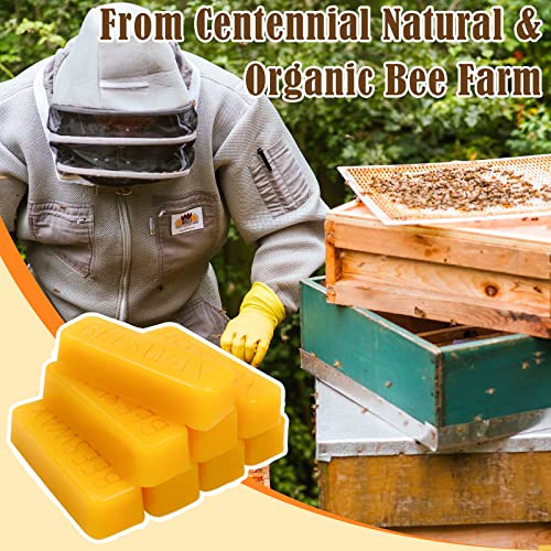 TRINIDa 8oz Yellow Beeswax Bars, Natural Organic Beeswax Block 8 PCS, Bees Wax Candle Making, Beeswax for Candle Making, Bees Wax Making for Skincare, Lip Balms, Lotions, Cosmetic Grade - Image 5