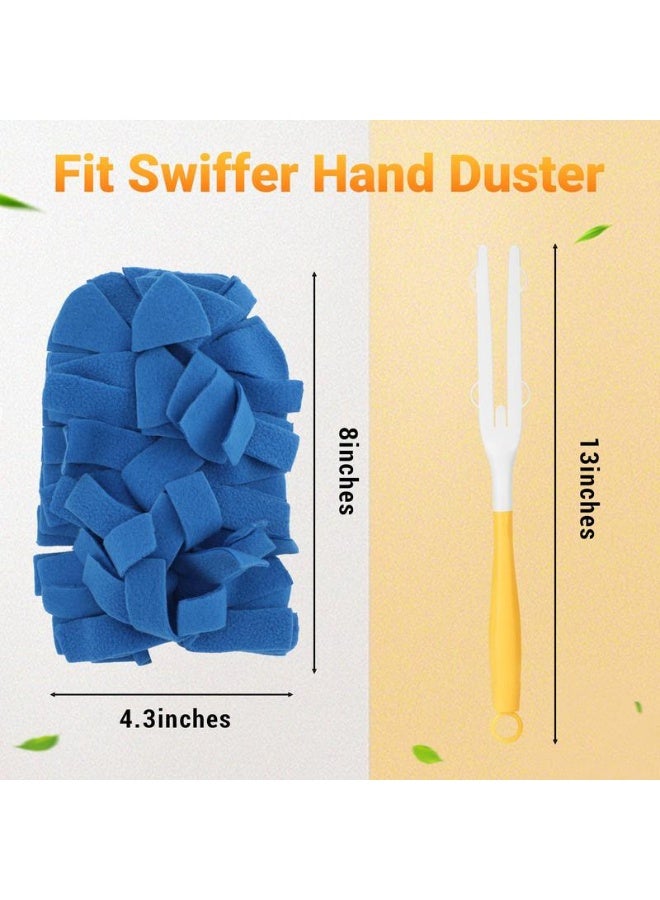 Duster Refills for Swiffer Electrostatic Dust Removal Brush Refills Multisurface 360Â° Larger Size Dusters with 4X Microfibers Unscented Disposable Dusters Machine Washable Reusable Environmentally Friendly Choice 6  Packs - Image 4