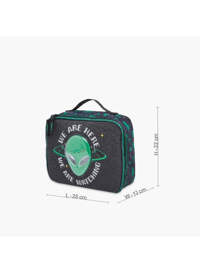 LIFESTYLE Graphic Print Lunch Bag for Kids - Image 2