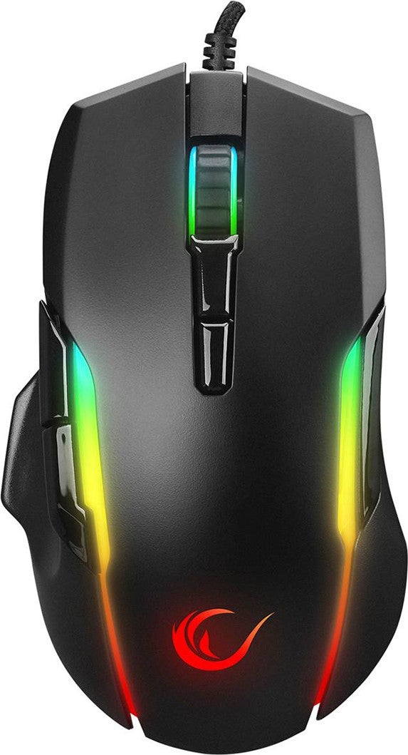 Rampage SMX-R45 ORBIT RGB LED Macro 6400 DPi Drag Click Gaming Pro Gaming Mouse  - Image 2