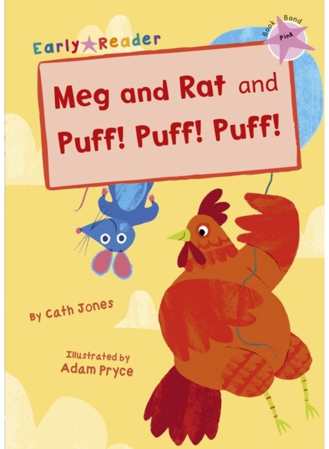 Meg and Rat and Puff Puff Puff Pink Early Reader - Paperback