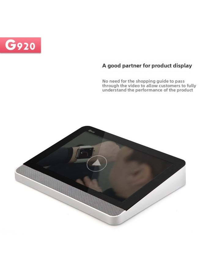Generic - Tablet PC Display Advertising Machine Desktop Digital Photo Frame Demo Machine Digital Photo Album Anti-theft Stand-Color:Built-in Rechargeable Battery - Image 1