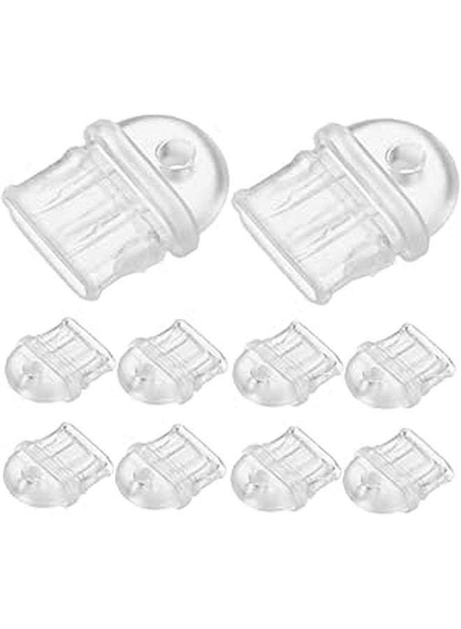 12 Pack Type C Port Plugs Black Dust Protective Stoppers Easy Insert for Mobile Phones - Image 1