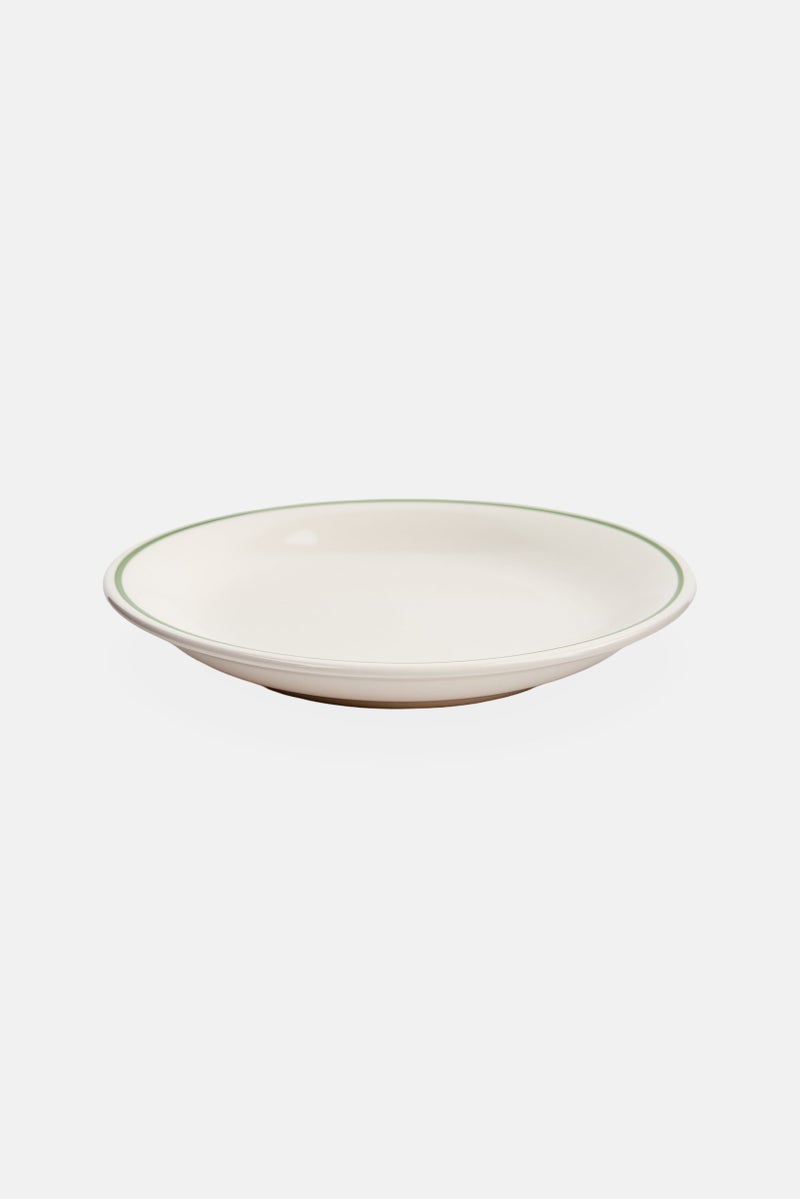 Muy Mucho Ceramic Serving Plate, Cream - Image 2