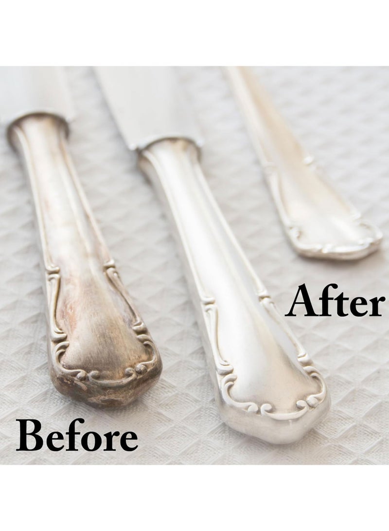Goddard's Silver Polish Sterling Silver Cleaner for Dinnerware, Silverware, Instant Sterling Silver Jewelry Cleaner to Shine, Protect & Clean, All-in-One Tarnish Remover Solution for Silver, 7 oz - Image 3