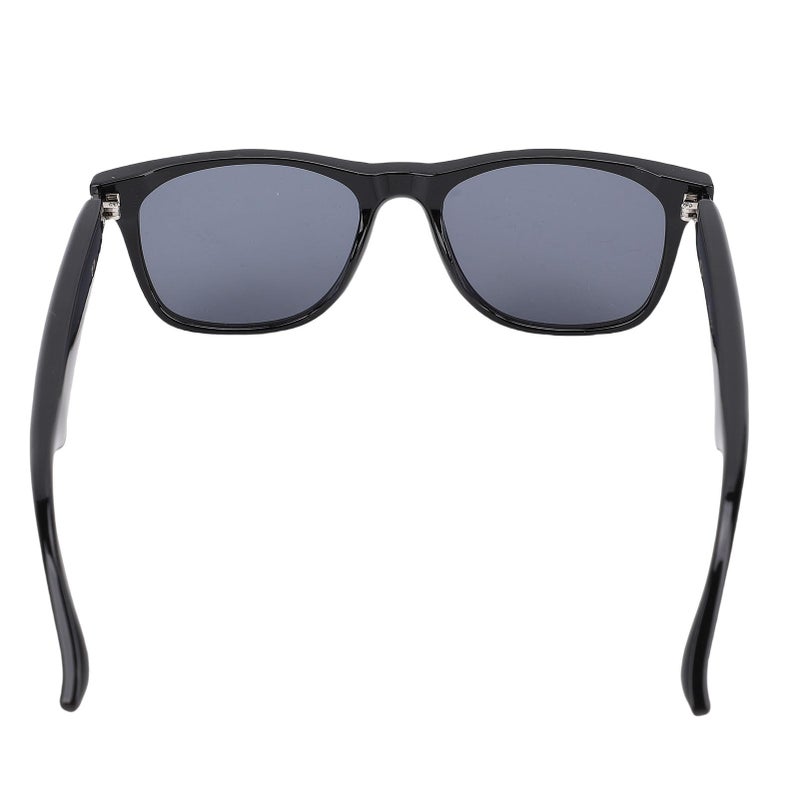 Smart Sunglasses with Speaker Noise Cancelling Mic IP65 Waterproof Blue Lens White Frame - Image 5