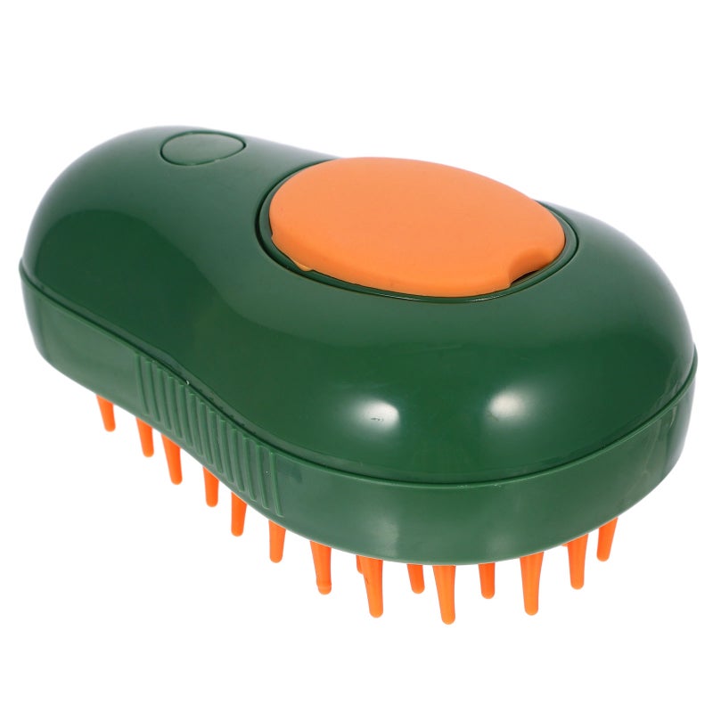 Avocado Shaped Steam Cat Comb Cat Steamer Brush 4-in-1 Pet Massage Brush - Image 1