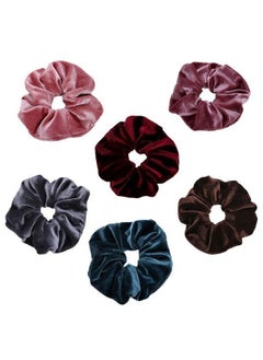 Velvet Elastics Soft Suede Multicolour Hair Scrunchies For Women 5 Pieces - pzsku/ZA680DE3B17B4C783932EZ/45/_/1690022499/2dc252c1-4044-4fd3-90c8-0e722553684e