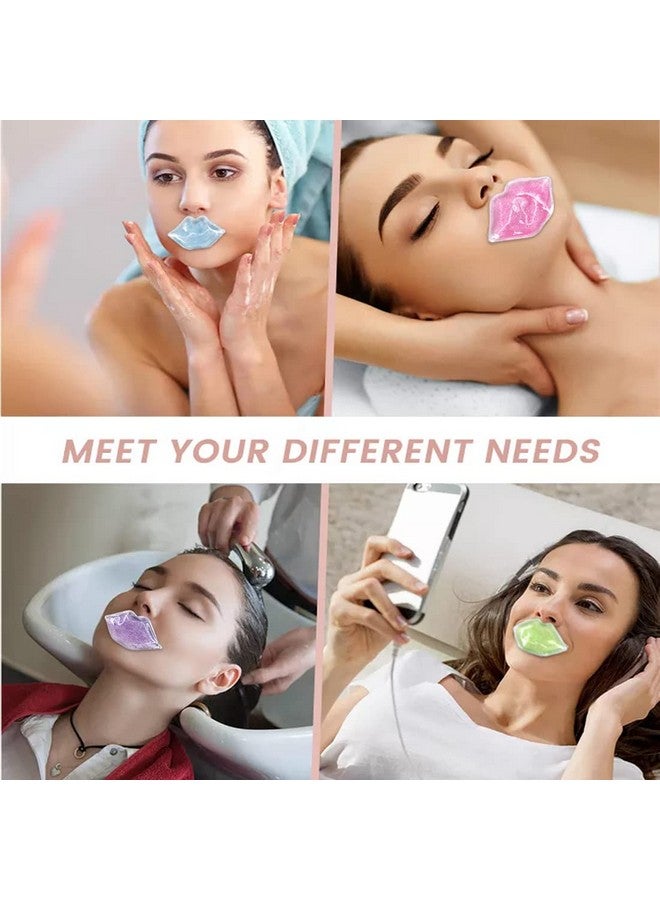 coldchill Lip And Eye Ice Pack For Injuries Mini Small Gel Ice Pack Hot And Cold Compress Reduce Pain And Swelling Dark Circles Fade Eye Relax Antiaging Lip Care Pad Gift For Girl Woman (Multicolored) - Image 4