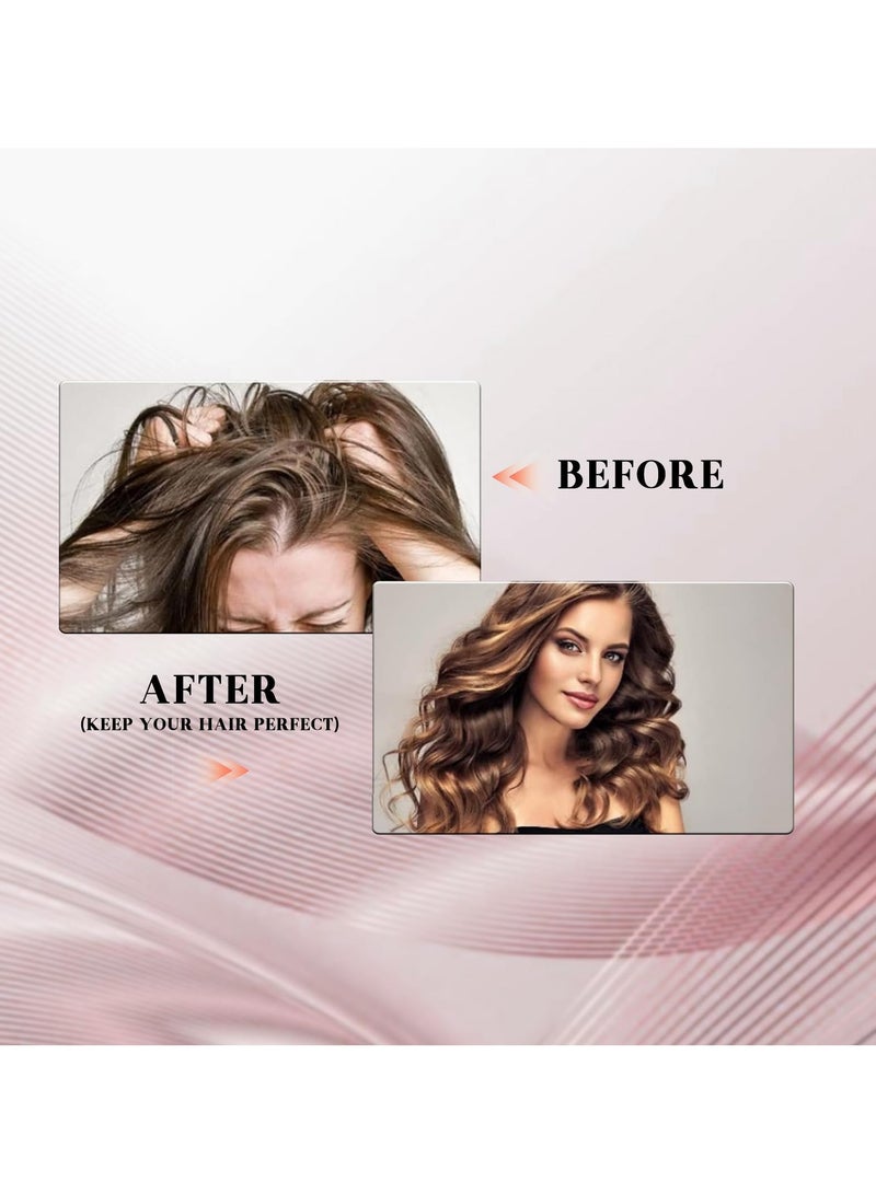 عام قبعة نوم نسائية من الحرير بطبقتين مرنتين وشريط فيونكة وقبعة دائرية ذات حافة عريضة من الساتان وقبعة للعناية بالشعر ومحاكاة وشاح من الحرير - Image 5