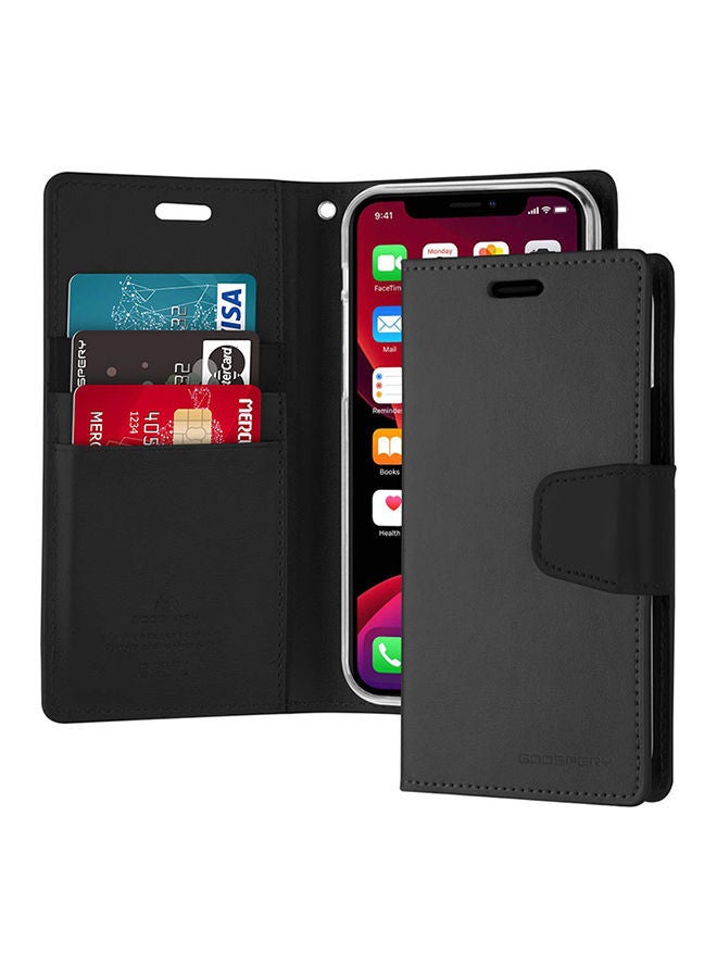 NIBEMINENT Leather Protective Case Cover For iPhone 11 Pro Max Black  - Image 1