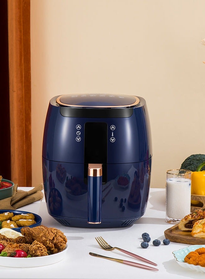 سويس برو+ مقلاة هوائية رقمية سويس برو+ - 7 لتر - بلاستيك - أزرق - 1750 وات - Image 1