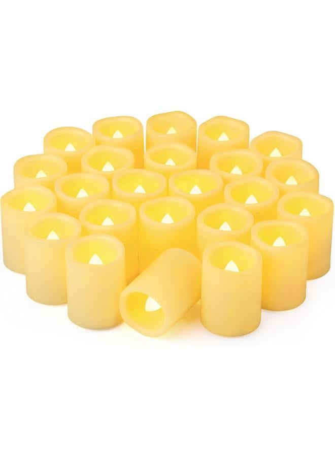Pack Of 24 LED Votive flameless Candles - Image 1