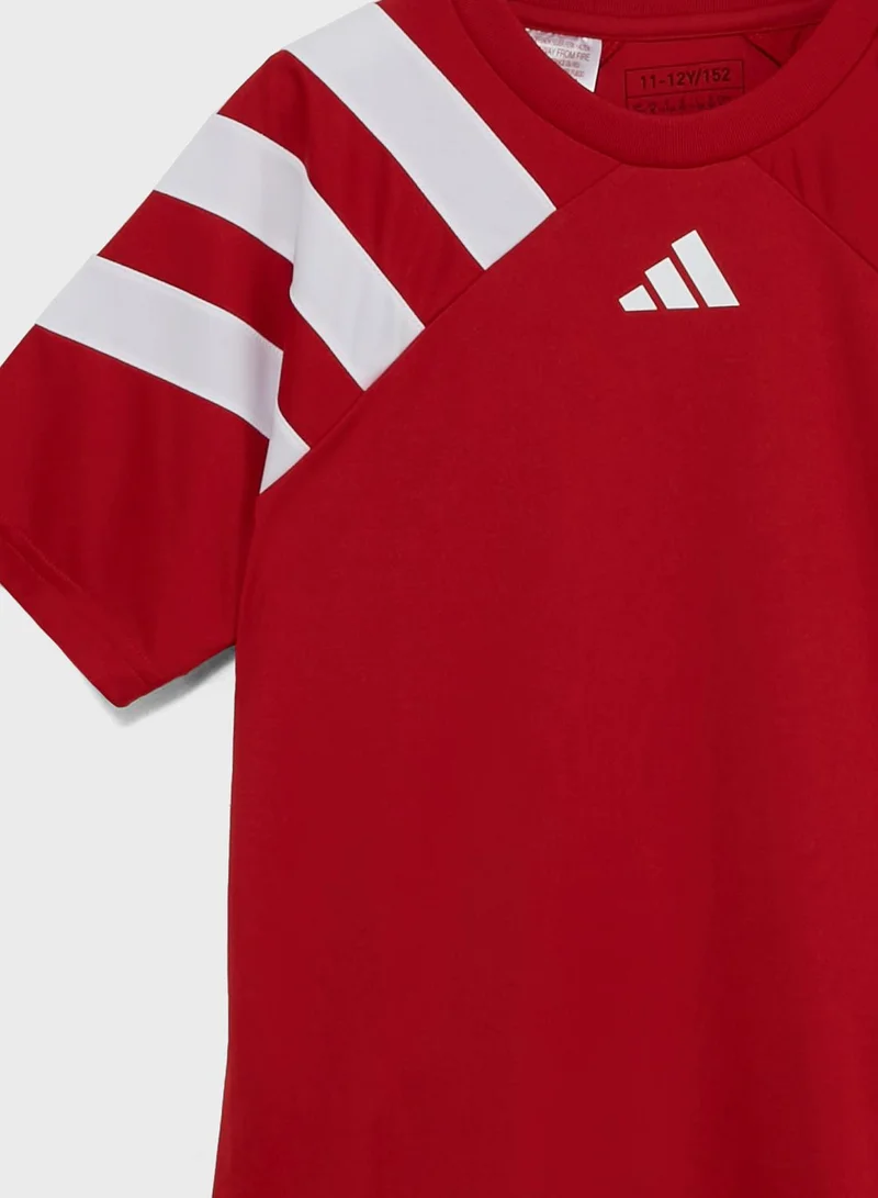 adidas تيشيرت فورتور 23 من قماش الجيرسيه