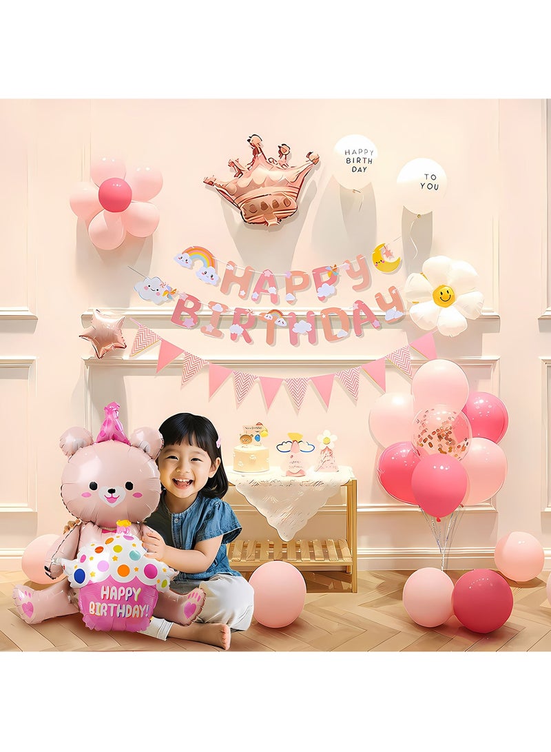 أورافلي مجموعة بالونات زينة لحفلات أعياد الميلاد للأطفال، تتضمن لافتة علم عيد الميلاد السعيد، وبالونات من رقائق الألومنيوم، وبالونات من الترتر، وغراء وشريط بدون أثر، وديكورات ولوازم حفلات أعياد الميلاد - Image 2