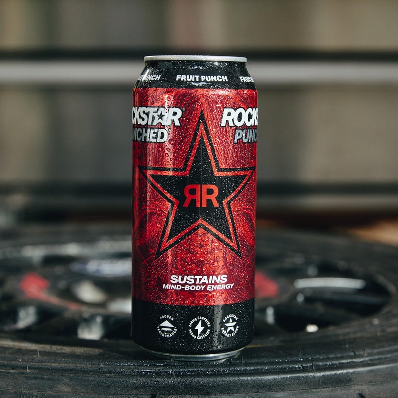 Rockstar مشروب الطاقة روكستار بانشيد، فواكه بانش، 16 أونصة سائلة (عبوة من 12) (قد يختلف التعبئة) - Image 5