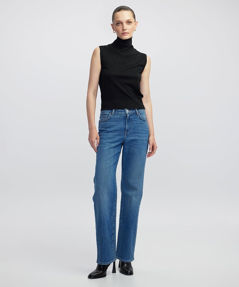 Ipekyol Rhinestone Knit Top - Image 3