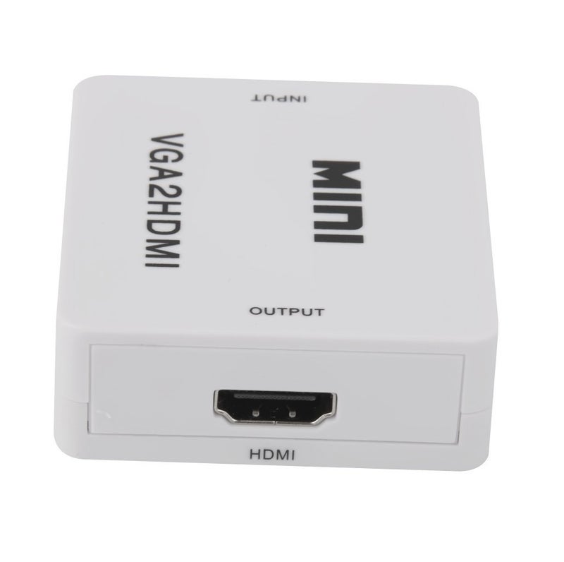 Hexabyte VGA to HDMI Converter Adapter (Multicolor) | Full HD 1080P VGA Male to HDMI Female with Audio & USB Power | Video Converter for Laptop, PC, Monitor, Projector, TV – Plug & Play - Image 4