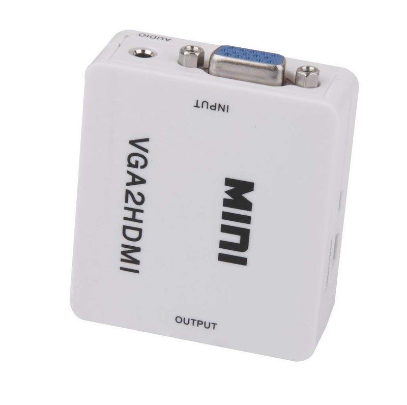 Hexabyte VGA to HDMI Converter Adapter (Multicolor) | Full HD 1080P VGA Male to HDMI Female with Audio & USB Power | Video Converter for Laptop, PC, Monitor, Projector, TV – Plug & Play - Image 5