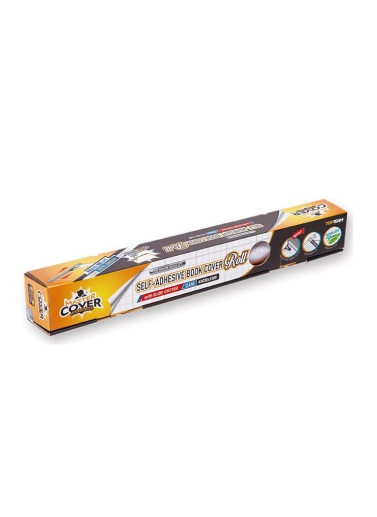 Master Self-adhesive Book Cover Roll with slide cutter  - Image 1