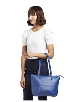 CAPRESE Caprese womens ANNIKA T Large BLUE Tote Bag  - Image 4