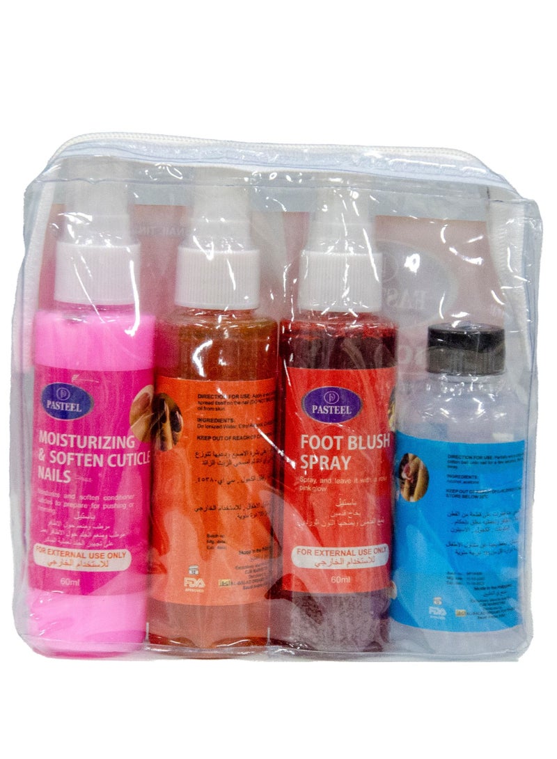 PASTEEL Pack Of 4 Nail Care Set   60ml - Image 2