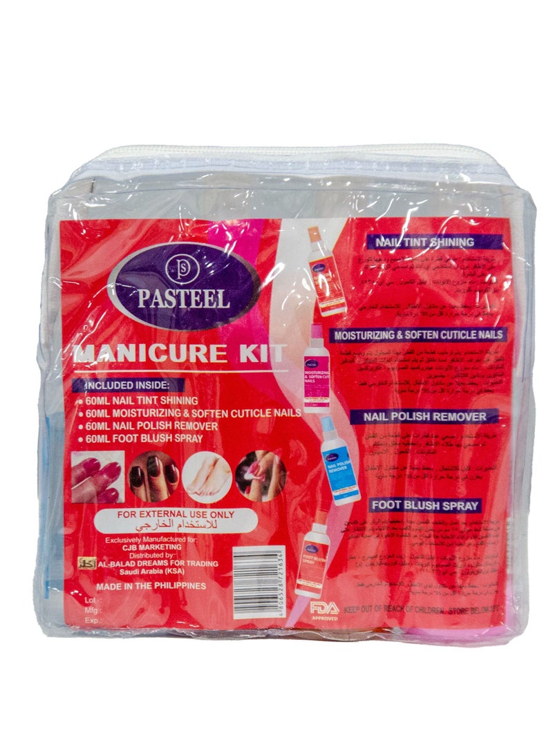 PASTEEL Pack Of 4 Nail Care Set   60ml - Image 3
