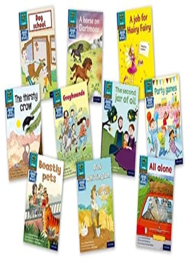 Read Write Inc Phonics Book Bag Books Blue Set 6 Storybooks Mixed Pack Of 10 by Ruth Miskin Paperback
