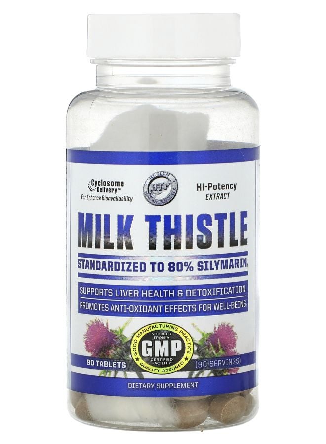 hi tech pharmaceuticals Milk Thistle 360 mg 90 Tablets