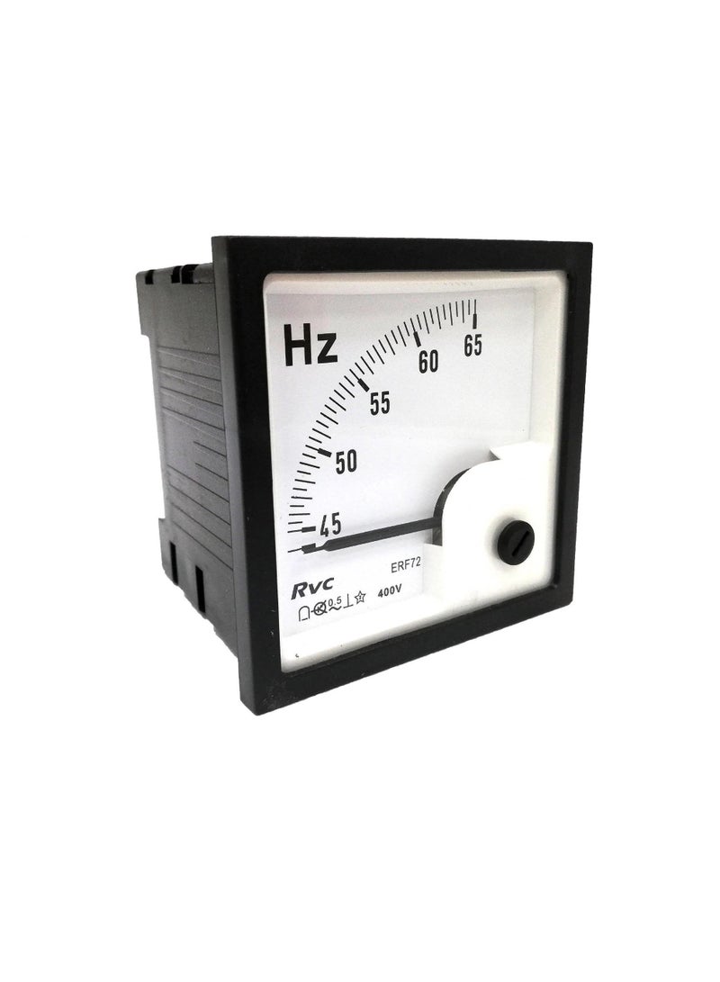 Pointer Analogue Frequency Meter 45/65Hz - ERF72 Revalco Italy - Image 1