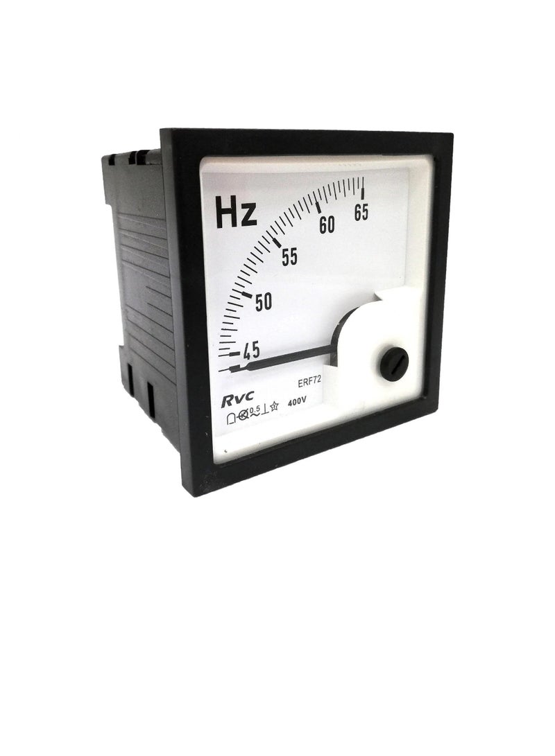 Pointer Analogue Frequency Meter 45/65Hz - ERF72 Revalco Italy - Image 2