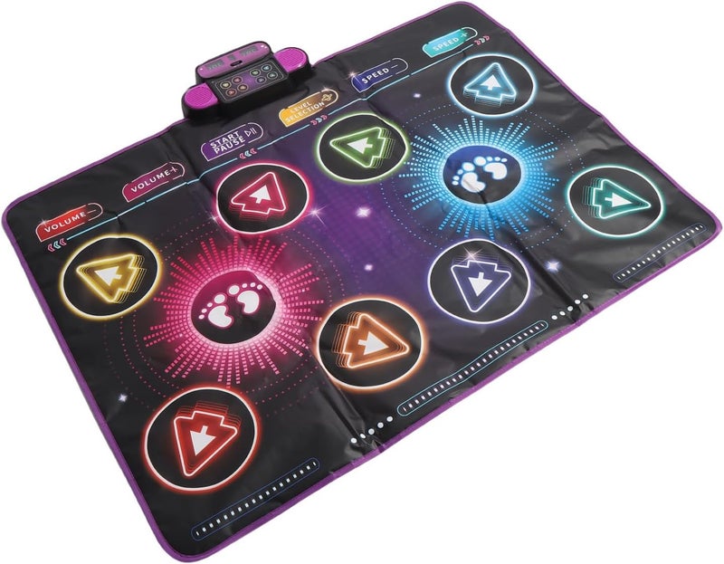 RiToEasysports Interactive Dance Mat for Kids, 2 Player Electronic Dance Pad with Music & Game Modes for Siblings or Friends - Image 5