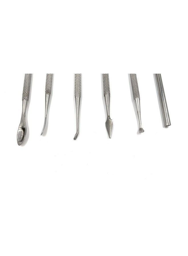 Aone مجموعة أدوات نحت الشمع وأدوات التشكيل/المجسات من Aone عدد 6 لنحت وتشكيل ونمذجة وقطع وكشط على الشمع والسيراميك والصابون والطين والخشب والمعادن اللينة والفخار وصناعة المجوهرات وصناعة النماذج والحرف اليدوية DIY - Image 4