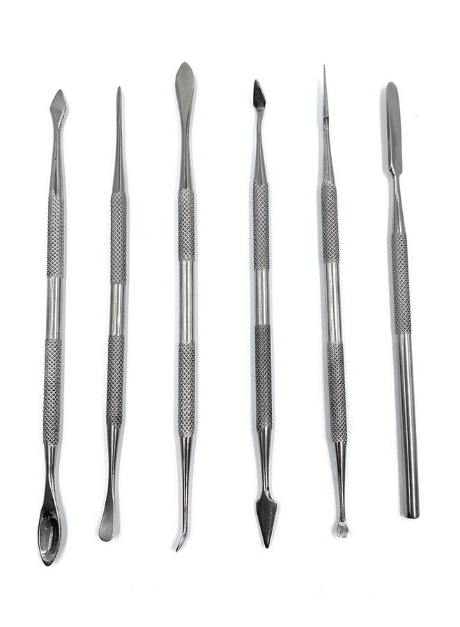 Aone مجموعة أدوات نحت الشمع وأدوات التشكيل/المجسات من Aone عدد 6 لنحت وتشكيل ونمذجة وقطع وكشط على الشمع والسيراميك والصابون والطين والخشب والمعادن اللينة والفخار وصناعة المجوهرات وصناعة النماذج والحرف اليدوية DIY - Image 1