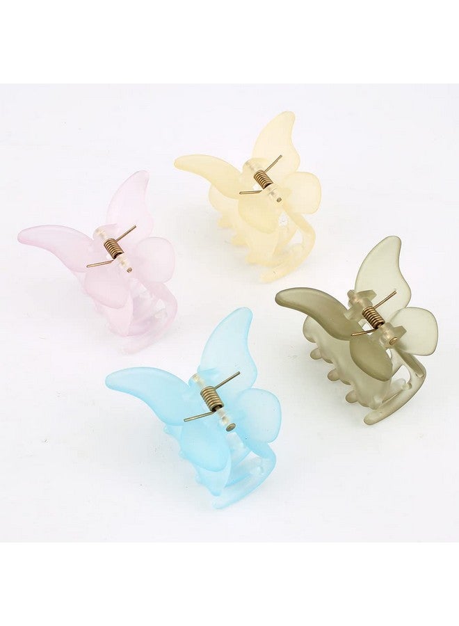 Canitor Small Butterfly Hair Clips Claw Clips 1.9" Mini Clips for Girls (Style-04) - Image 5