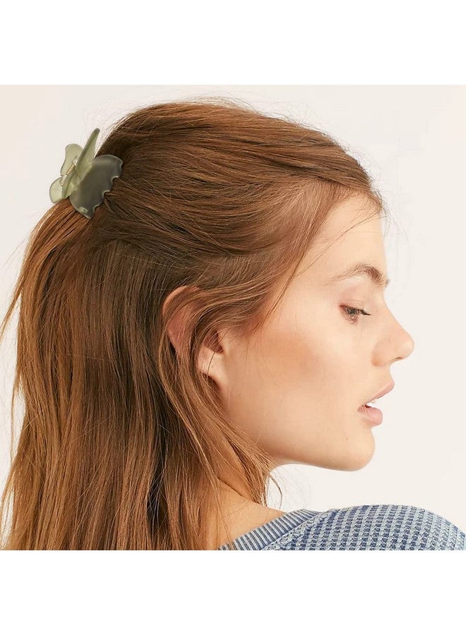 Canitor Small Butterfly Hair Clips Claw Clips 1.9" Mini Clips for Girls (Style-04) - Image 3