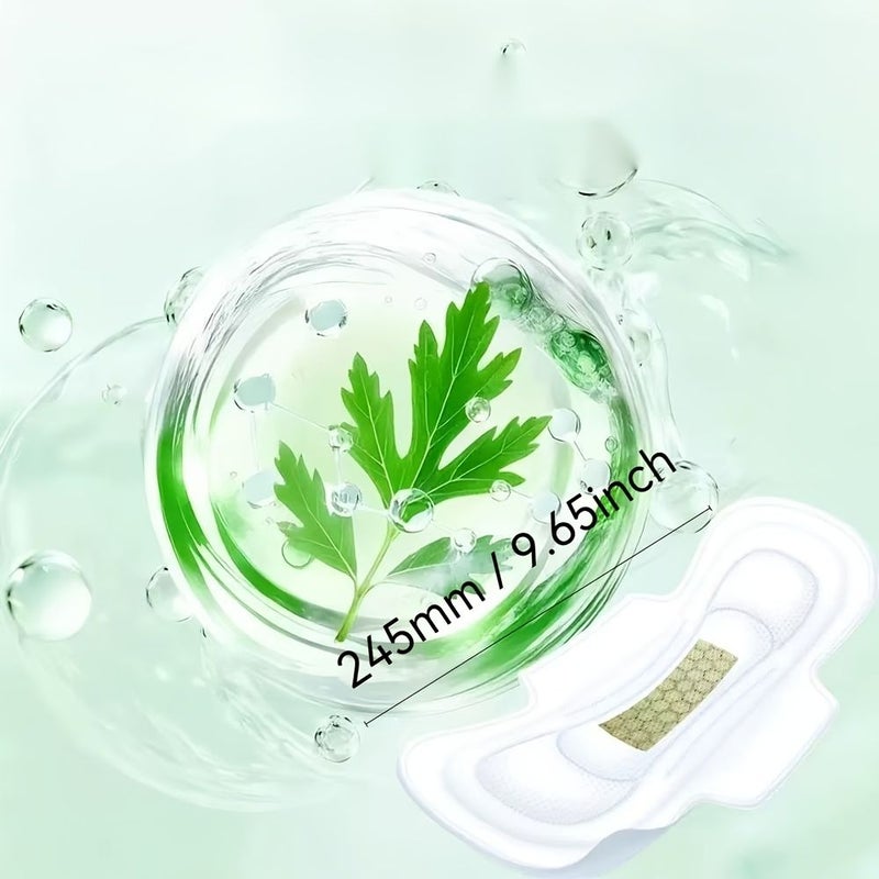 Soft Cotton Sanitary Pads 245mm Ultra Thin Leak Proof Breathable Daily Night Use Menstrual Pads - Image 3