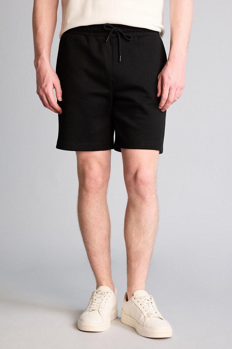 DeFacto Black Man Regular Fit Shorts Casual - Image 3