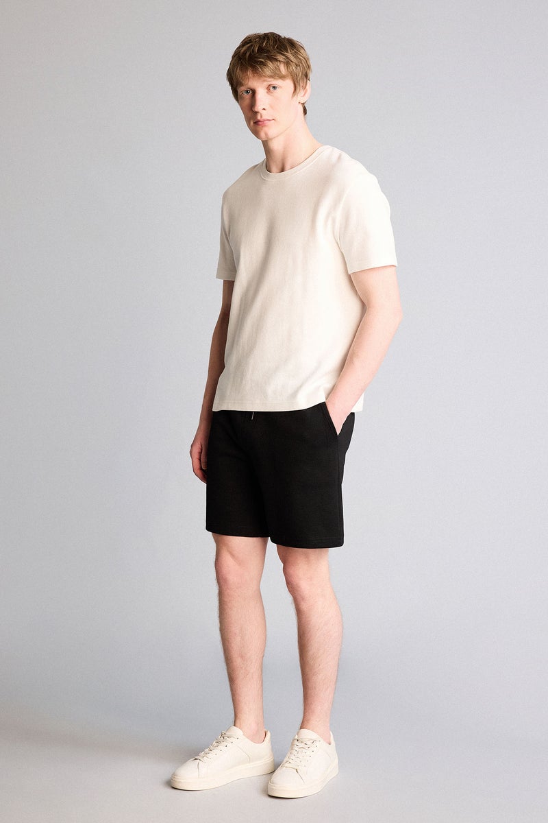 DeFacto Black Man Regular Fit Shorts Casual - Image 2
