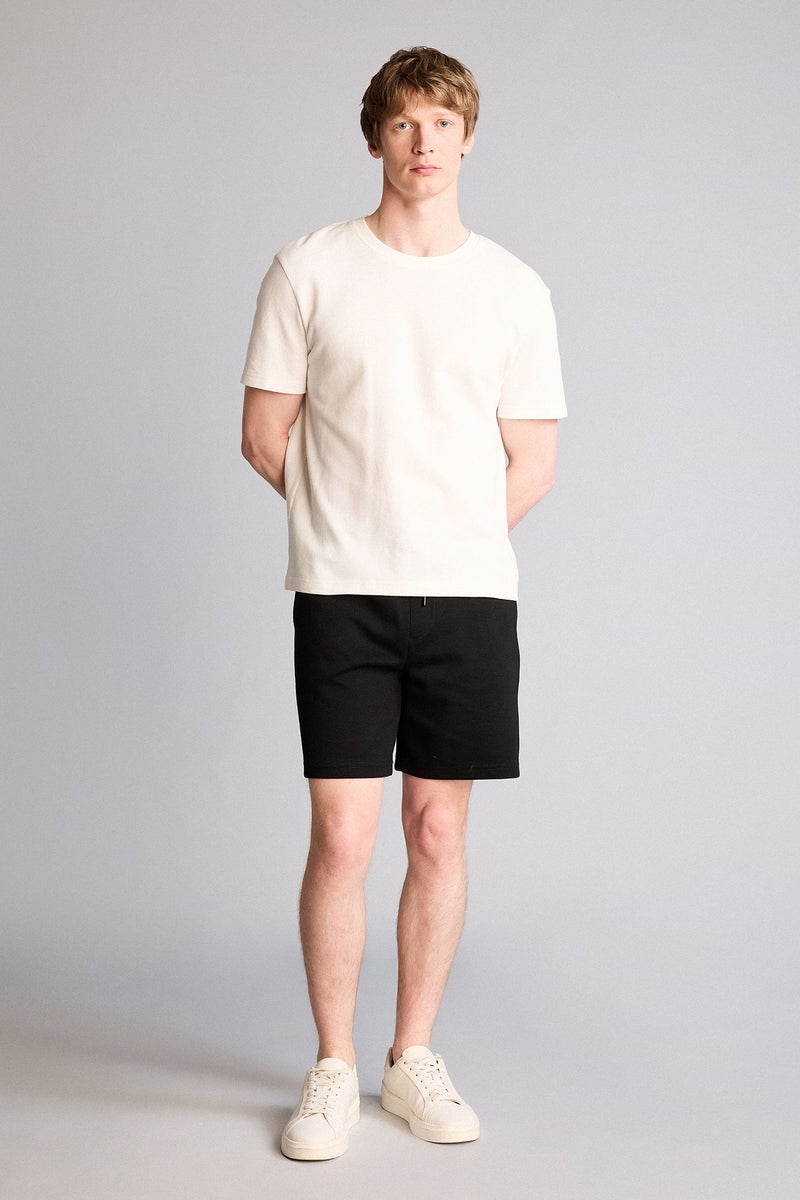 DeFacto Black Man Regular Fit Shorts Casual - Image 1