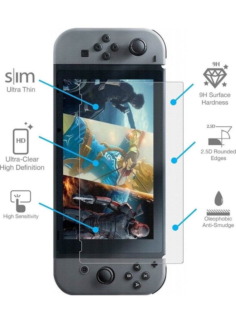 Ovio Nintendo Switch Nano Screen Protector Thin Carbon Fiber Film  - Image 2