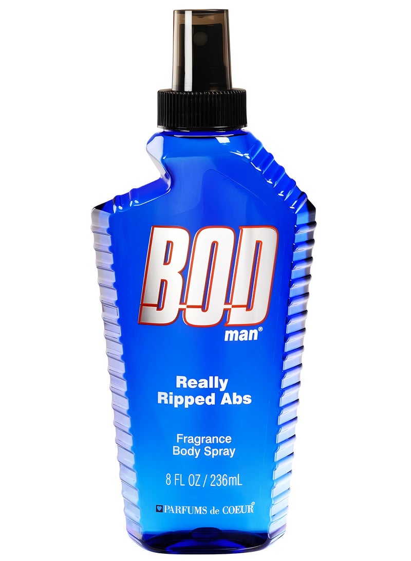 BOD Man Really Ripped ABS Fragrance Body Spray 8 FL OZ / 236 mL