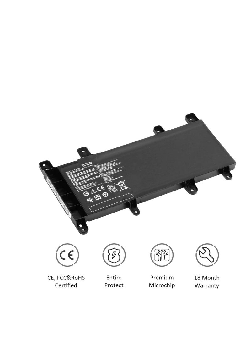 Terabyte C21N1515 0B200-01800100 Laptop Battery Replacement for Asus X756 X756U X756UJ X756UA X756UX X756UB X756UQ X756UQX X756UV X756UW X756UXM X756UJ-T4053T X756UW-T4081T X756UA-TY065T Series(7.6V 38Wh) - Image 4